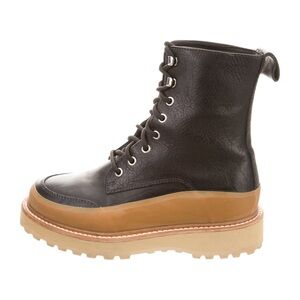 Ulla Johnson Leather Combat Boots